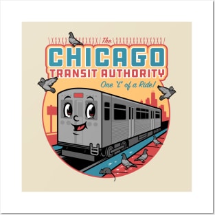 CTA: One "El" Of A Ride Posters and Art